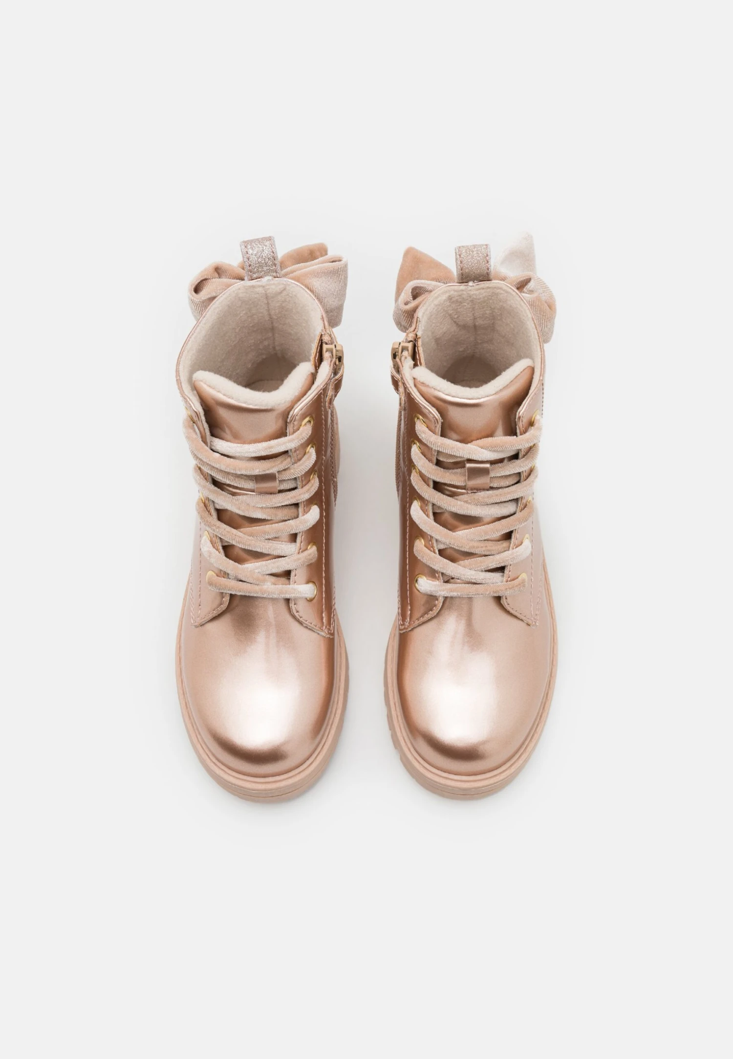 Friboo Schnürstiefelette - Rose Gold-coloured 4 Friboo Schnürstiefelette - Rose Gold-coloured – Bild 4