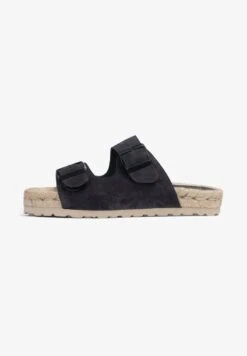 NICE - Pantolette Flach - Charcoal -Friboo Verkauf Geschaft 802e8f181e2b4df6844dbf10c1d92310