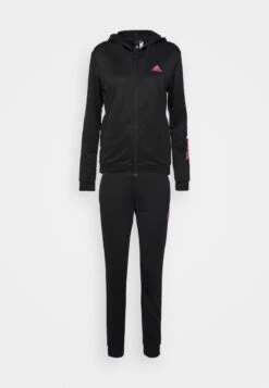 Adidas Sportswear LINEAR - Trainingsanzug - Black -Friboo Verkauf Geschaft 838305d332b1408d969afc7bc56aeceb