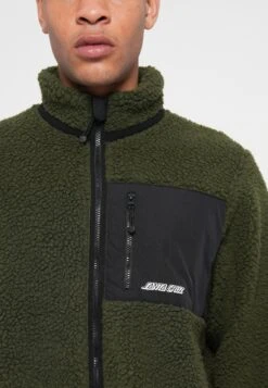 Santa Cruz FREESTYLE JACKET UNISEX - Fleece Jacket - Dark Moss -Friboo Verkauf Geschaft 8608a03812a54e5b9bf2dbb68a7c0836