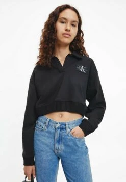Calvin Klein Jeans Sweatshirt - Ck Black -Friboo Verkauf Geschaft 864b6392f5554476b4ca74341aa115c2 1