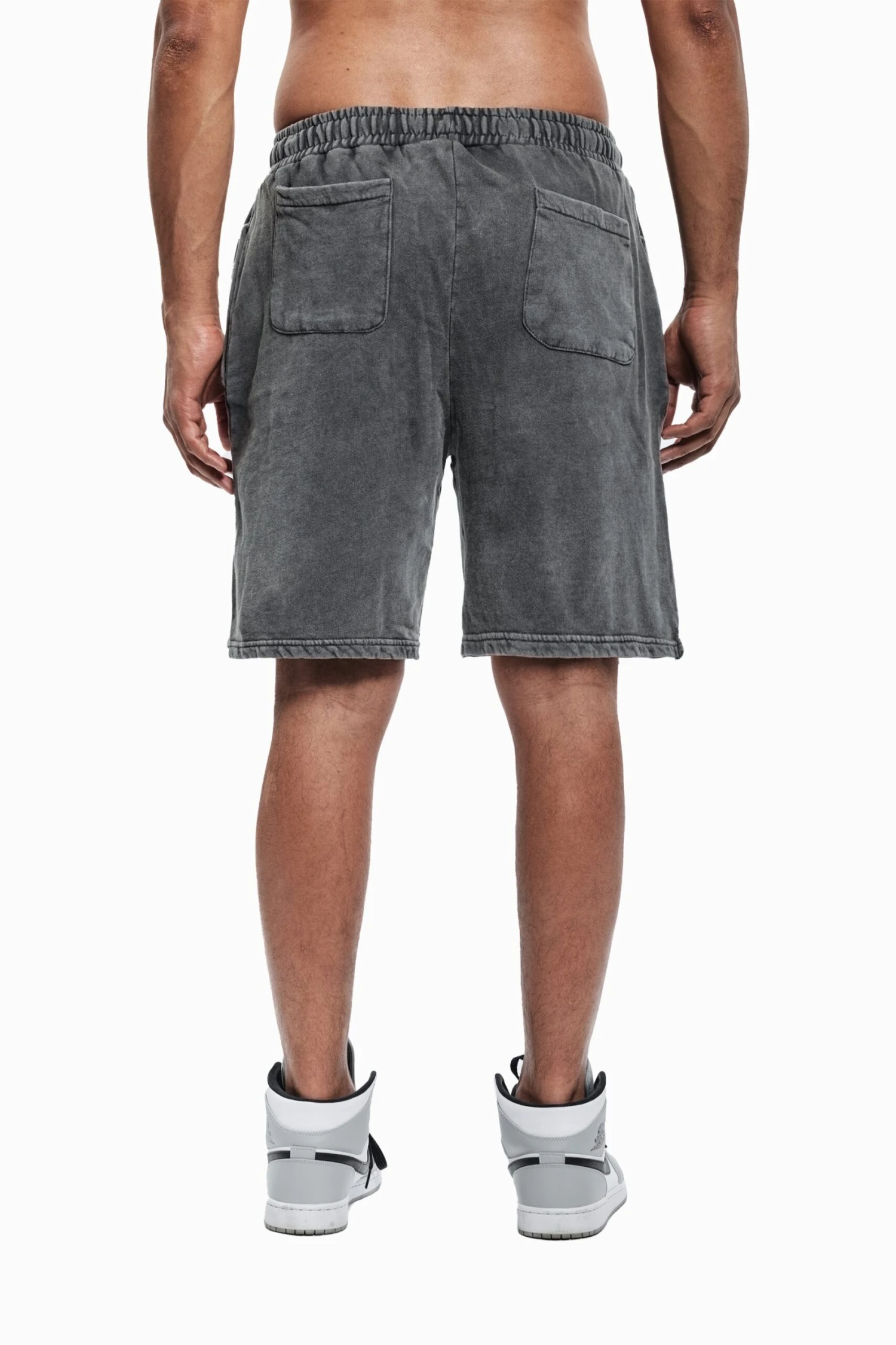 BASIC UNISEX - Shorts - Black Washed 2 BASIC UNISEX - Shorts - Black Washed – Bild 2