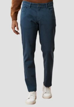 SLIM FIT FIVE POCKET - Stoffhose - Light Blue 9 SLIM FIT FIVE POCKET - Stoffhose - Light Blue -Friboo Verkauf Geschaft 870e8a04f89944359ac0e04613133299 1