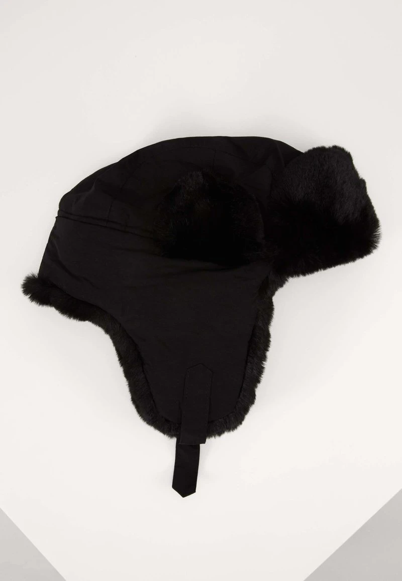 URBAN CLASSICS TRAPPER HAT - Mütze - Black 2 URBAN CLASSICS TRAPPER HAT - Mütze - Black – Bild 2