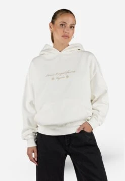Pegador LEVADIA HOODIE - Sweatshirt - Washed Warm White