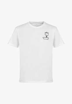 Elkline MAEN AUF SEE - T-Shirt Print - White 8 Elkline MAEN AUF SEE - T-Shirt Print - White -Friboo Verkauf Geschaft 880d4d7219f2427bb80e49a036343299 1
