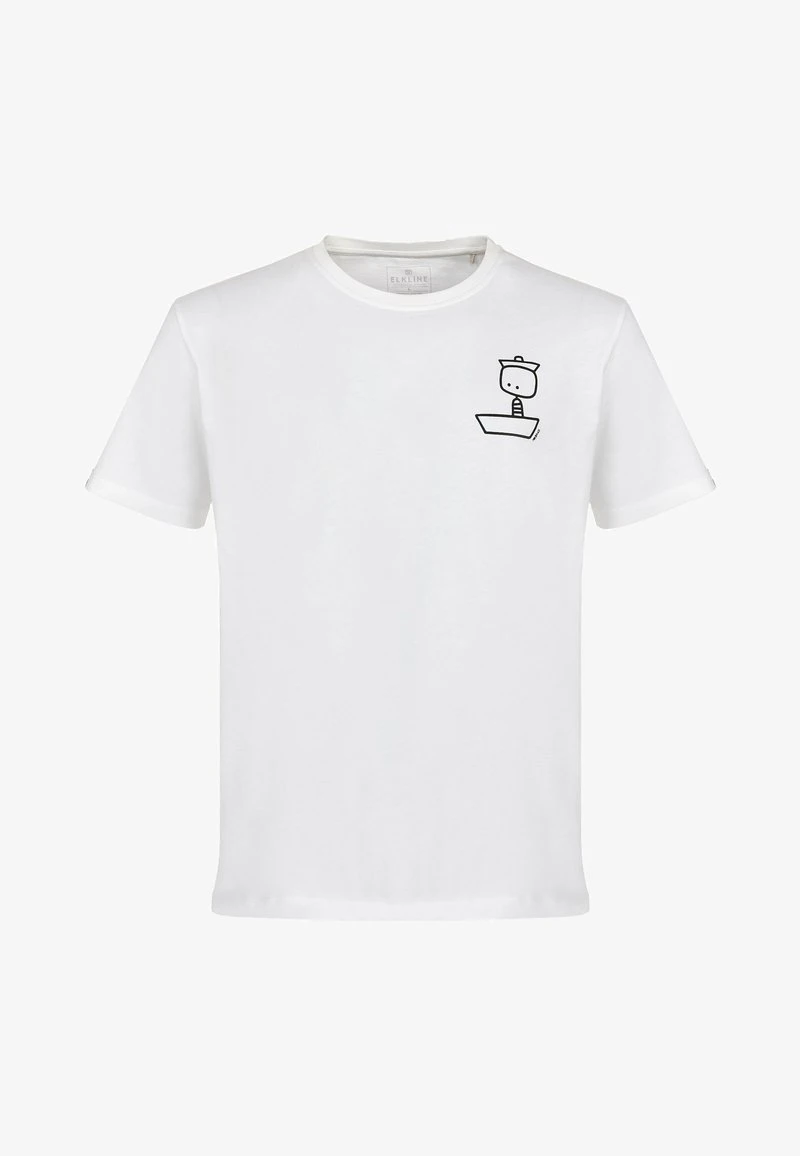 Elkline MAEN AUF SEE - T-Shirt Print - White 3 Elkline MAEN AUF SEE - T-Shirt Print - White – Bild 3