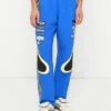 Adidas Originals GFX TRACK PANT UNISEX - Tracksuit Bottoms - Blue/black/white