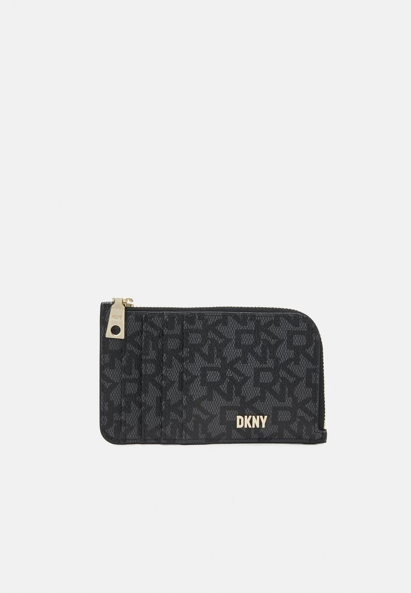 DKNY BRYANT ZIP CARD HOLDER LOGO - Geldbörse - Black 5 DKNY BRYANT ZIP CARD HOLDER LOGO - Geldbörse - Black – Bild 5