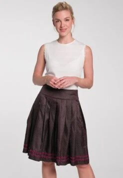 Spieth & Wensky TEA - A-Linien-Rock - Blau -Friboo Verkauf Geschaft 899af2b1ba214e849ce9c06dacdad8d2