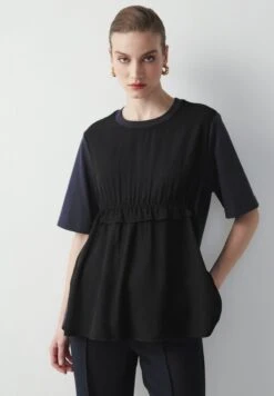 Ipekyol REGULAR FIT COMBED MIX BRIGHT TEXTURED - Bluse - D Navy -Friboo Verkauf Geschaft 89a2960c9abf4dbd89f1da882358c967