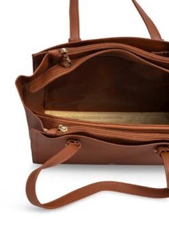 BEVERLY HILLS POLO CLUB Shopping Bag - Brown -Friboo Verkauf Geschaft 8bc61f24a004413290126bcdf23a2cf5