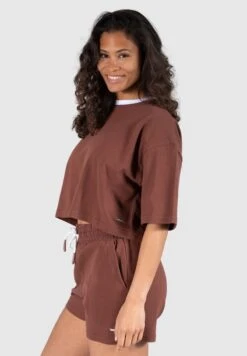 HALIE - T-Shirt Basic - Braun 11 HALIE - T-Shirt Basic - Braun -Friboo Verkauf Geschaft 8c599c126808494889ec04fe91a814f7