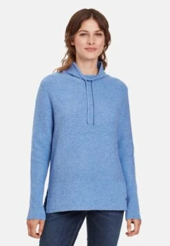 Strickpullover - Blue Melange