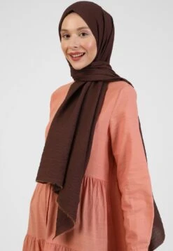 TUVA - Schal - Brown 8 TUVA - Schal - Brown -Friboo Verkauf Geschaft 8d15924a2cf7444d9268de80f4041dd2