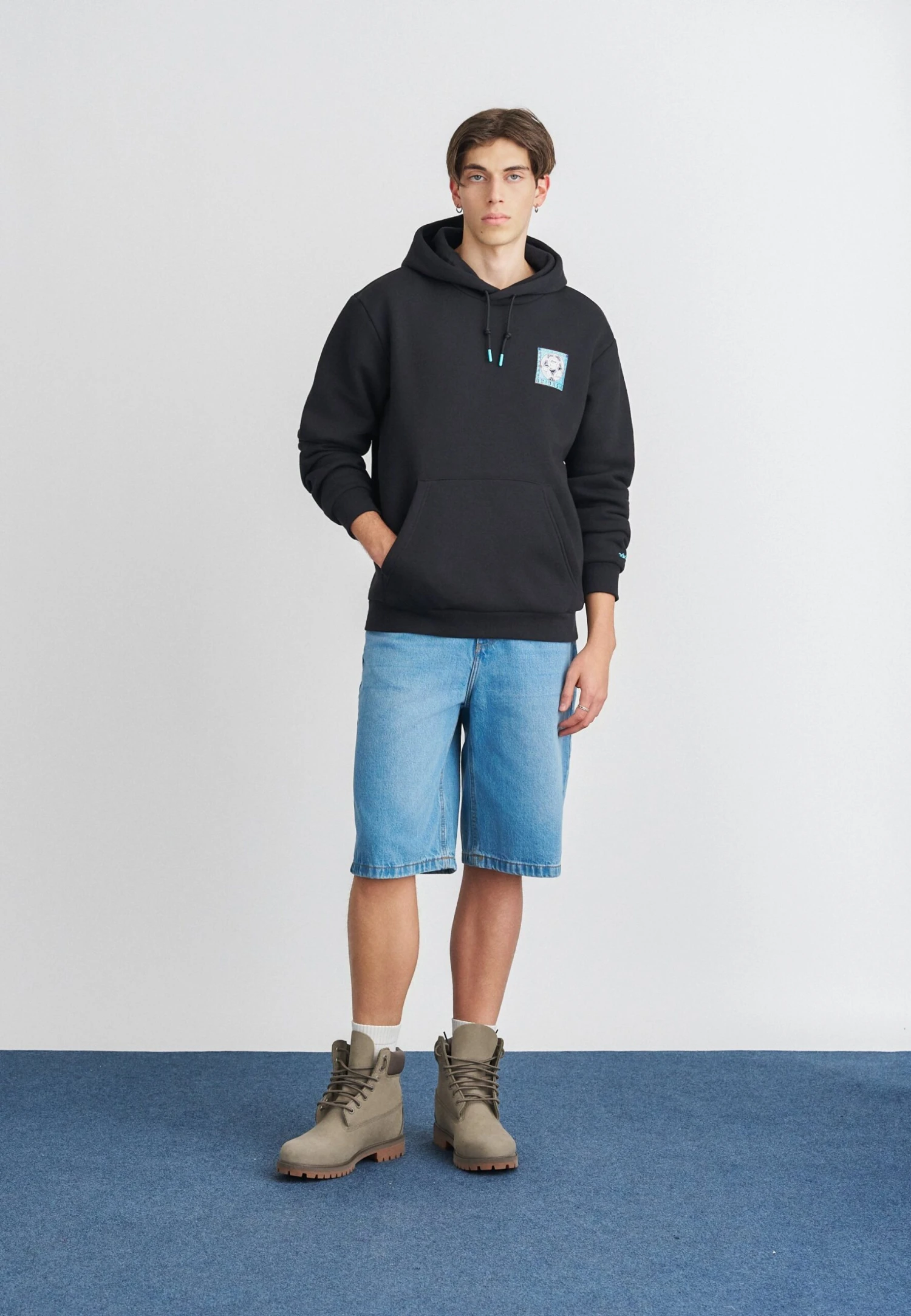 Adidas Originals GRAPHIC HOODIE - Sweatshirt - Black 2 Adidas Originals GRAPHIC HOODIE - Sweatshirt - Black – Bild 2