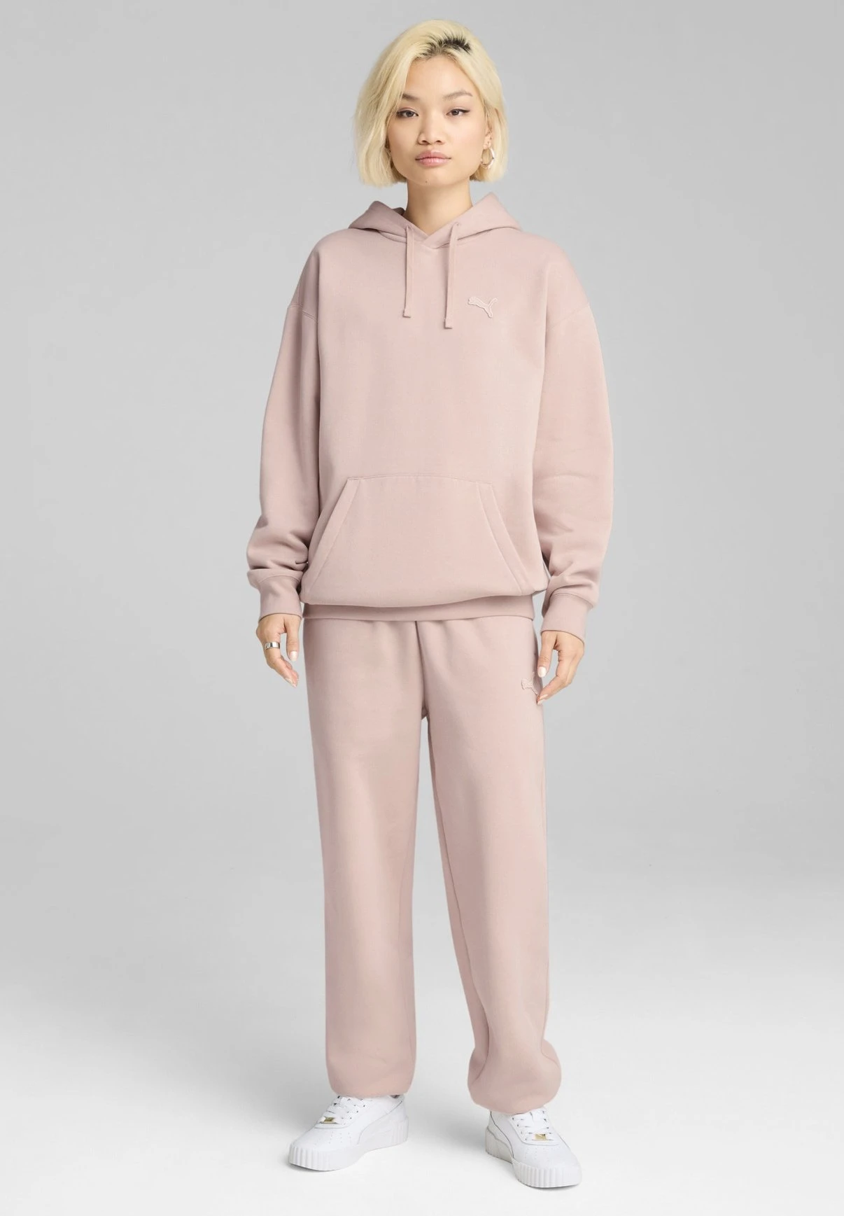 Puma ESSENTIALS ELEVATED UNISEX - Hoodie - Rose Quartz 1 Puma ESSENTIALS ELEVATED UNISEX - Hoodie - Rose Quartz