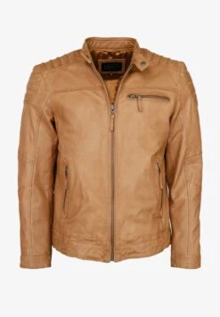 Lederjacke - Brown 10 Lederjacke - Brown -Friboo Verkauf Geschaft 8f02e9a9b0bb42a8b74a8fd62274a2bb