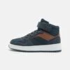 Friboo LEATHER - Sneaker High - Dark Blue