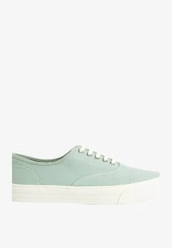Marks & Spencer CANVAS - Sneaker Low - Green
