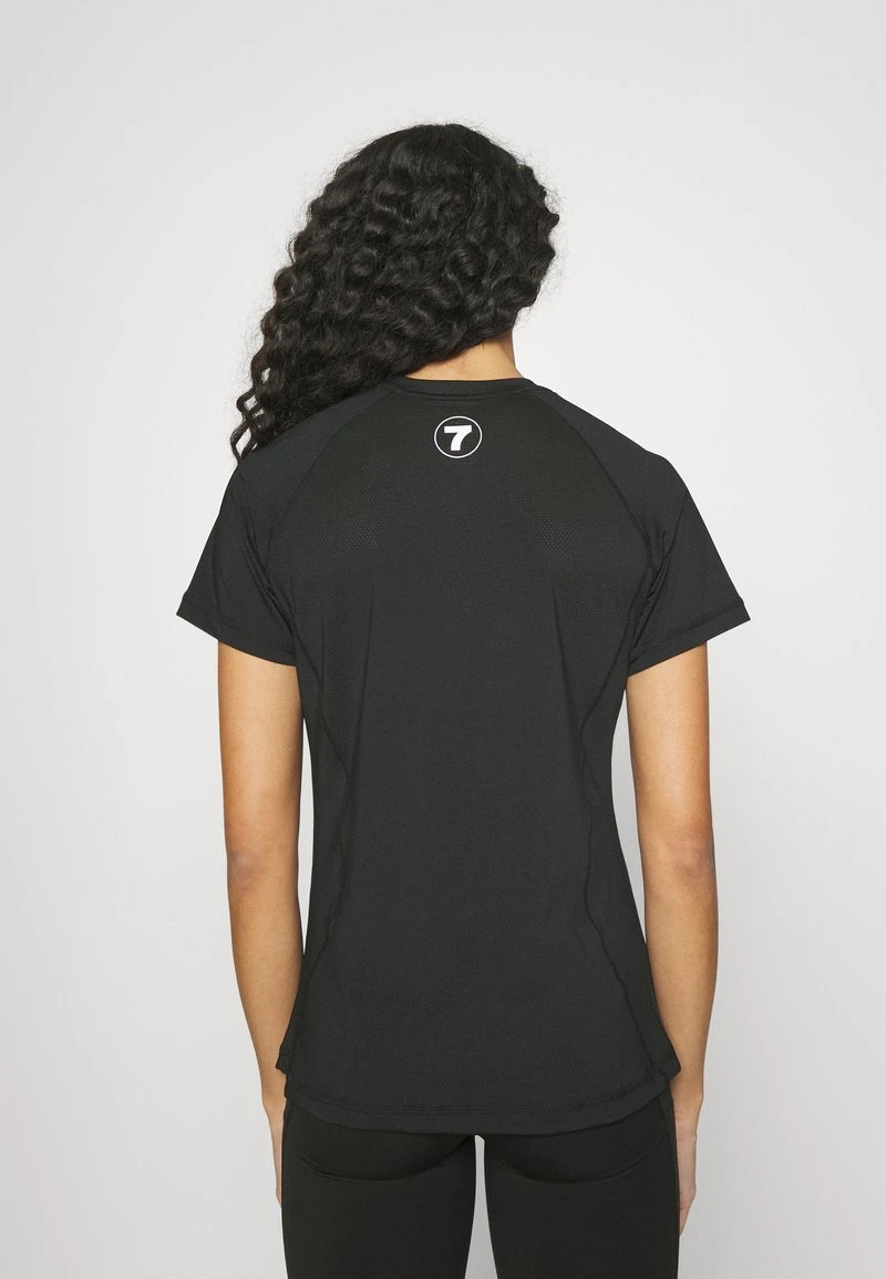 7 Days Active WOMENS TEE - Sport T-shirt - Black 3 7 Days Active WOMENS TEE - Sport T-shirt - Black – Bild 3