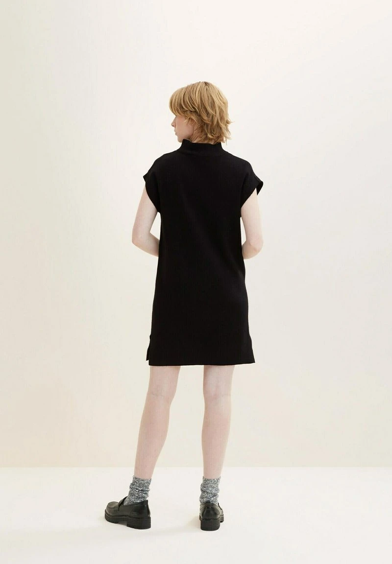 TOM TAILOR Denim Strickkleid - Deep Black 3 TOM TAILOR Denim Strickkleid - Deep Black – Bild 3