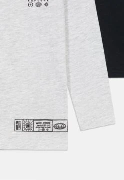 Friboo 3 PACK - Langarmshirt - Orange/light Grey/dark Blue -Friboo Verkauf Geschaft 942abbf4b1ba4c55b4afc29817f703d3