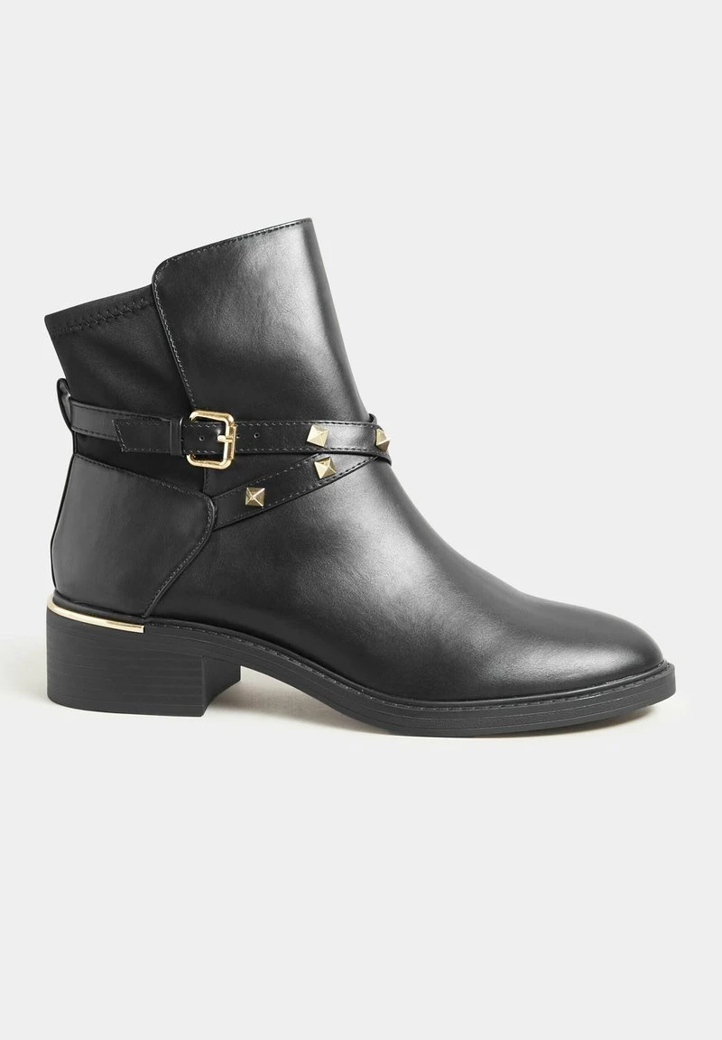 Cowboy-/Bikerstiefelette - Black 6 Cowboy-/Bikerstiefelette - Black – Bild 6