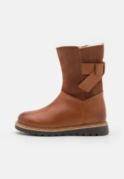 Friboo LEATHER - Stiefel - Cognac