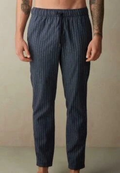 Intimissimi MIT NADELSTREIFENMUSTER - Nachtwäsche Hose - Blau Gessato Denim Mel 11 Intimissimi MIT NADELSTREIFENMUSTER - Nachtwäsche Hose - Blau Gessato Denim Mel -Friboo Verkauf Geschaft 95357cce02574de3966a58b90201f742 1