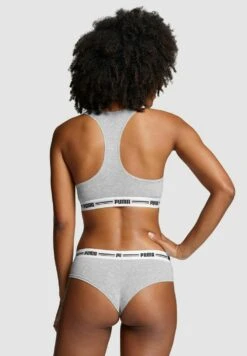 Puma BRAZILIAN SOFT GUMMIBUND LOGO 4ER PACK - Briefs - Schwarz/grau Melange 17 Puma BRAZILIAN SOFT GUMMIBUND LOGO 4ER PACK - Briefs - Schwarz/grau Melange -Friboo Verkauf Geschaft 95fd050033c3430e9e8f91dc34f846fa