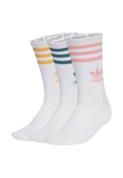 Adidas Originals CREW 3 PACK - Socks - White -Friboo Verkauf Geschaft 967d5cef7fcd446aa77d991828b4b046