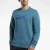 Reebok IDENTITY CREW - Sweatshirt - Steely Blue