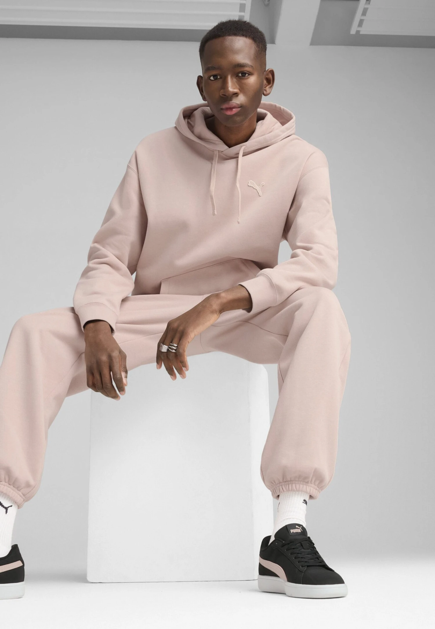 Puma ESSENTIALS ELEVATED UNISEX - Hoodie - Rose Quartz 5 Puma ESSENTIALS ELEVATED UNISEX - Hoodie - Rose Quartz – Bild 5