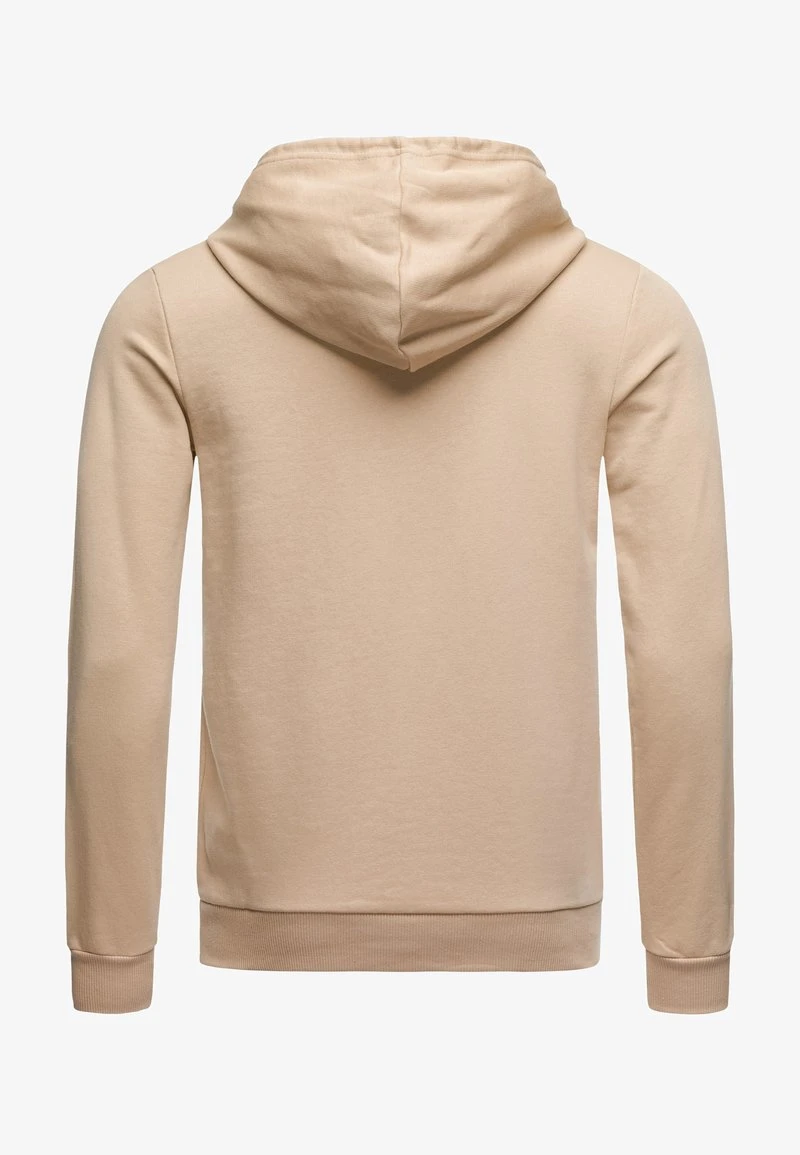 MIT PRAKTISCHER KÄNGURU-TASCHE - Kapuzenpullover - Khaki 4 MIT PRAKTISCHER KÄNGURU-TASCHE - Kapuzenpullover - Khaki – Bild 4