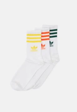 Adidas Originals CREW 3 PACK - Socks - White -Friboo Verkauf Geschaft 9898a1ee8ad54aff90ce6f0493ab7b52