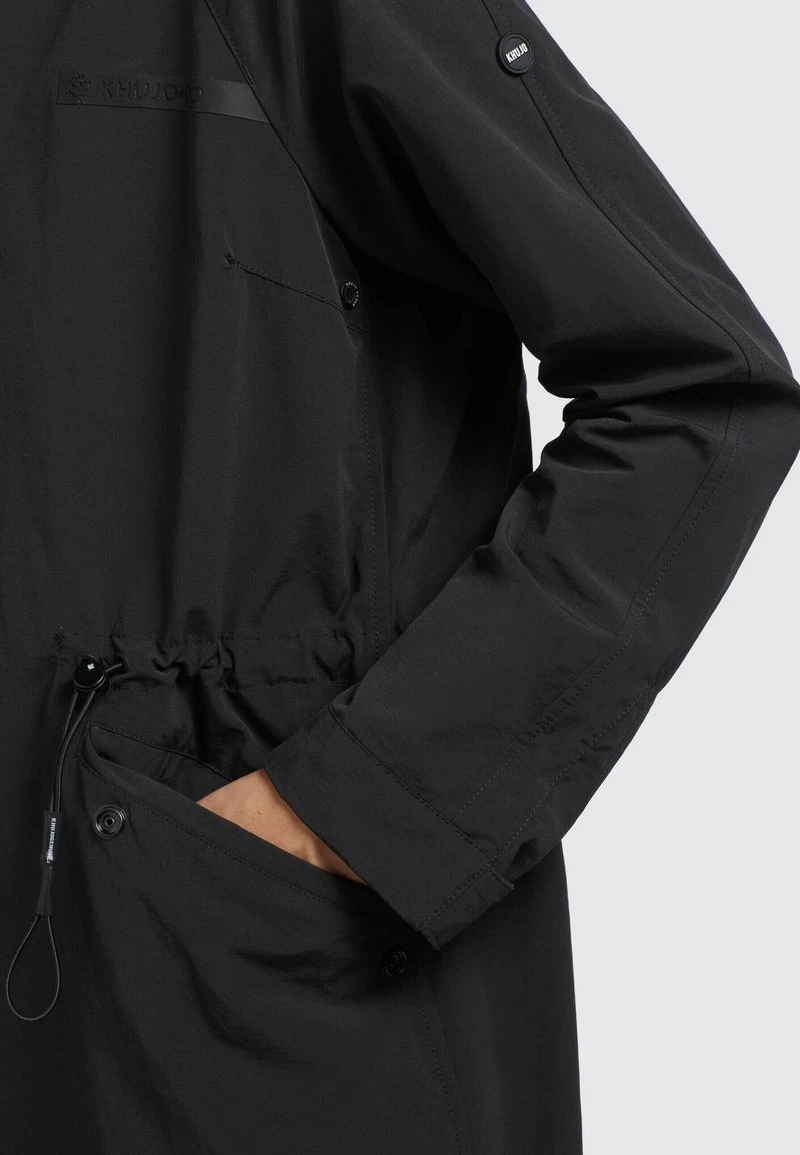 Khujo MARNIA - Regenjacke / Wasserabweisende Jacke - Schwarz 6 Khujo MARNIA - Regenjacke / Wasserabweisende Jacke - Schwarz – Bild 6