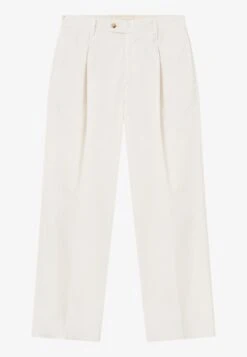 STRIPED TROUSERS UNISEX - Trousers - Antique White -Friboo Verkauf Geschaft 990ad207b9cc48b2baaba8d7567694d6