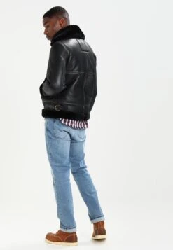 Schott Lederjacke - Black 8 Schott Lederjacke - Black -Friboo Verkauf Geschaft 997d0b714bb34ce3a6eab853ae30eacf