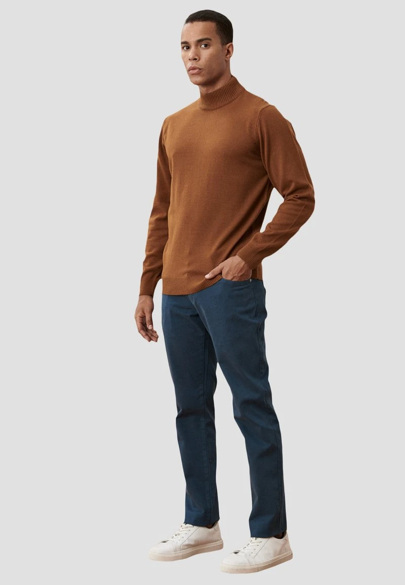 SLIM FIT FIVE POCKET - Stoffhose - Light Blue 2 SLIM FIT FIVE POCKET - Stoffhose - Light Blue – Bild 2