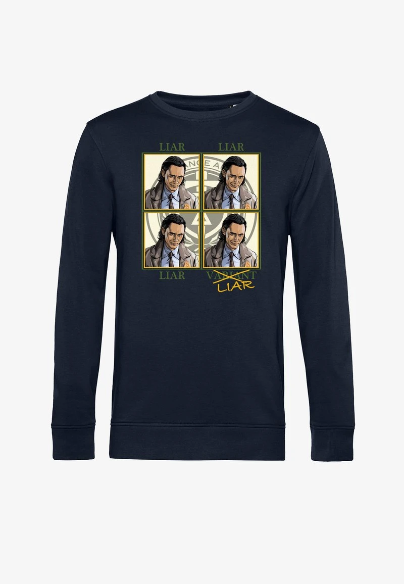 Henry Tiger LOKI LIAR OR VARIANT - Sweatshirt - Black 6 Henry Tiger LOKI LIAR OR VARIANT - Sweatshirt - Black – Bild 6