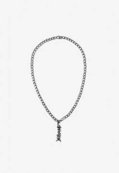 UNISEX SURRENDER - Halskette - Silver-coloured -Friboo Verkauf Geschaft 9c447bed5c884f37ac0d573cd81ef228