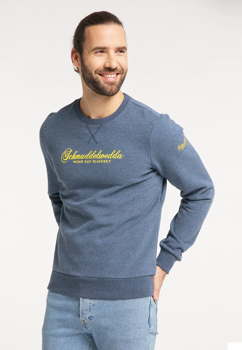 Schmuddelwedda Sweatshirt - Marine Melange 6 Schmuddelwedda Sweatshirt - Marine Melange – Bild 6