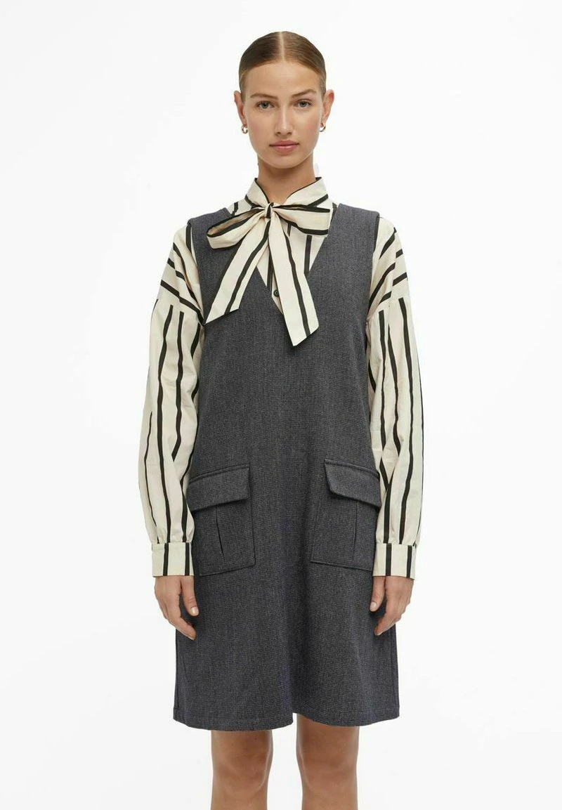 Object SPENCER - Freizeitkleid - Dark Grey Melange 1 Object SPENCER - Freizeitkleid - Dark Grey Melange
