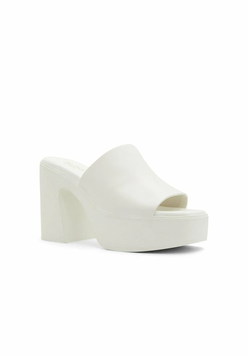 Aldo Pantolette Hoch - White 2 Aldo Pantolette Hoch - White – Bild 2