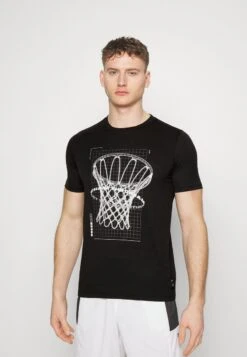 Puma PERIMETER TEE - Sport T-shirt - Black