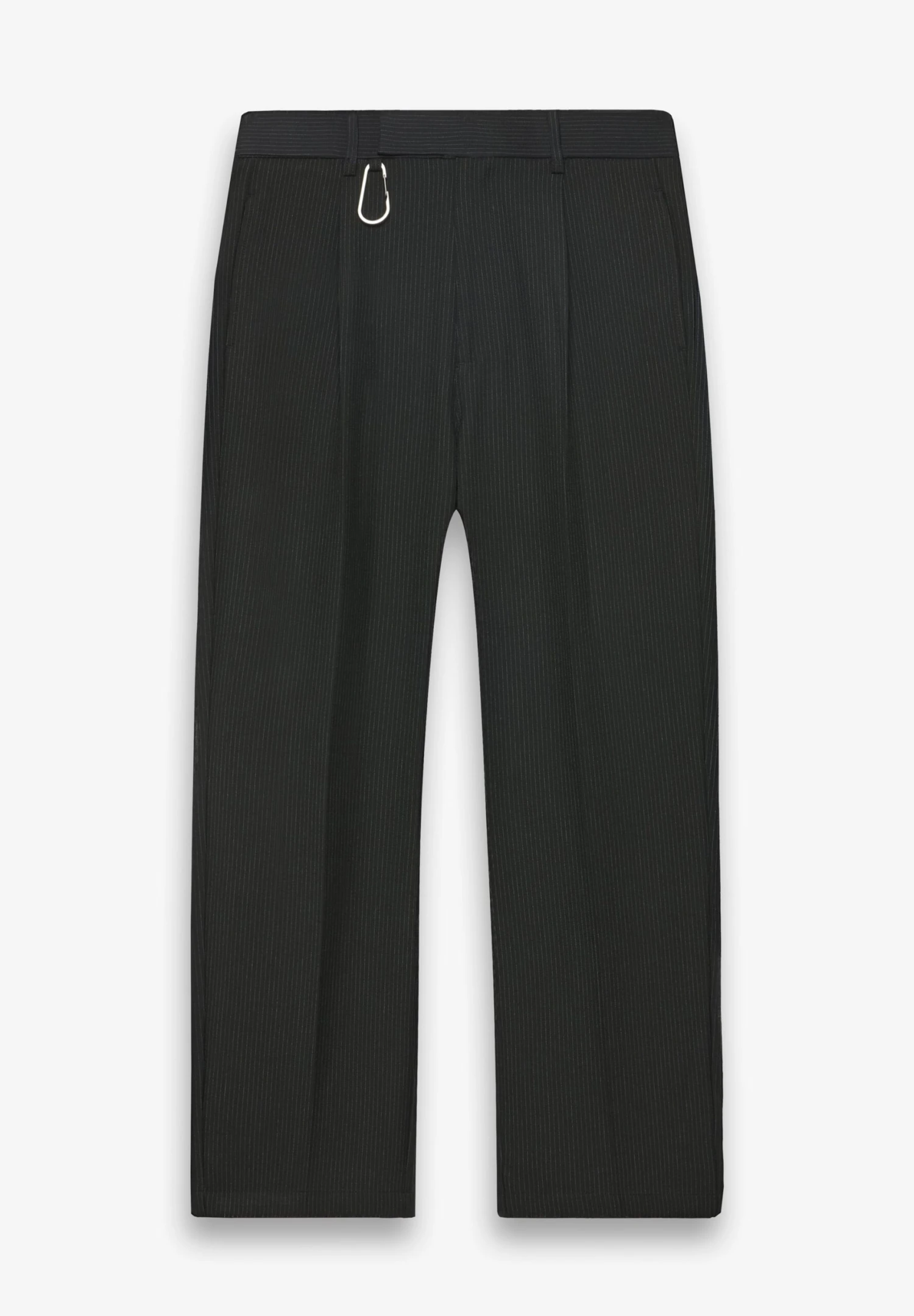 PINSTRIPED REGULAR TAILORED PANTS UNISEX - Trousers - Black 5 PINSTRIPED REGULAR TAILORED PANTS UNISEX - Trousers - Black – Bild 5