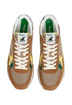 Pepe Jeans BRIT COLORS - Trainers - Brown -Friboo Verkauf Geschaft a312f98cd57b49be993f1ede9238ad0c