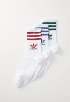 Adidas Originals CREW 3 PACK - Socks - White -Friboo Verkauf Geschaft a383d70155f84719820e13a173714d24