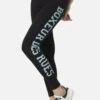 LOGO VORNE - Leggings - Hosen - Aqua